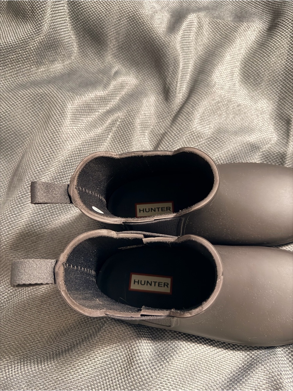 Hunter Black Chelsea-Style Rain Boots - Picture 5 of 5